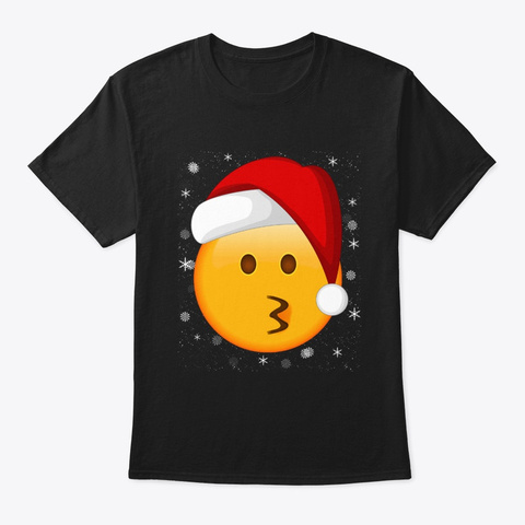 Kissing Face Emoji Christmas