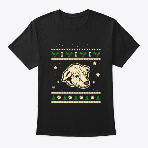 Christmas Welsh Sheepdog Gift Black T-Shirt Front