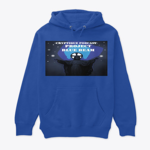 PROJECT BLUE BEAM Canvas Poly-Cotton Hoodie front mockup