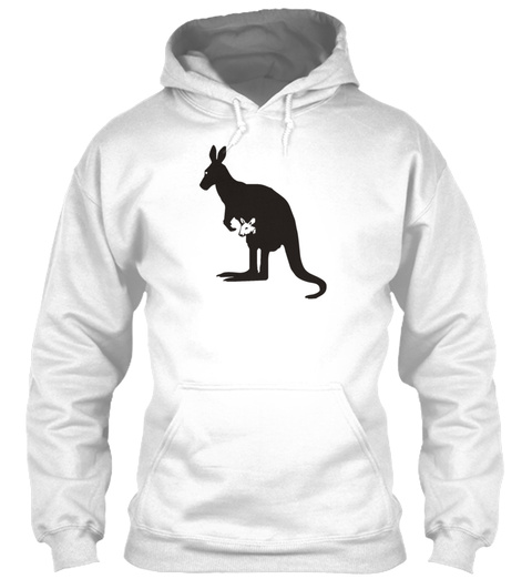 Kangaroo Silhouette Funny Animal
