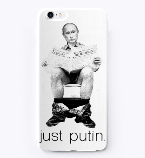 Just Putin I Phone Case Standard Kaos Front