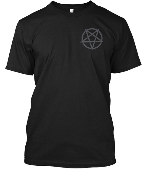 Worshiping  Black T-Shirt Front