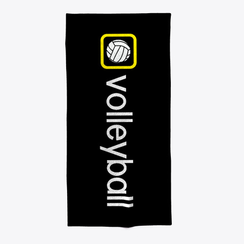 Volleyball   Yellow Square Standard T-Shirt Front