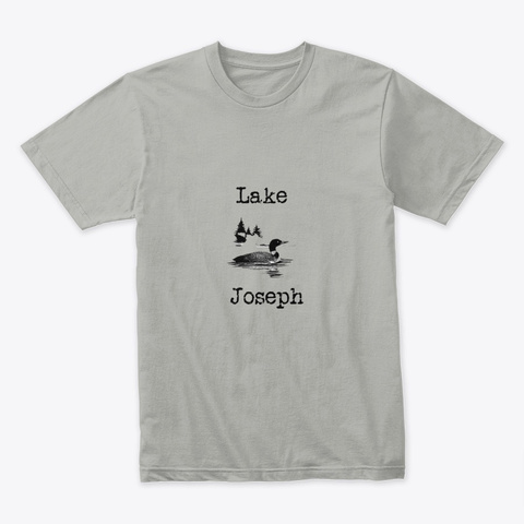 Lake Joseph Light Grey T-Shirt Front