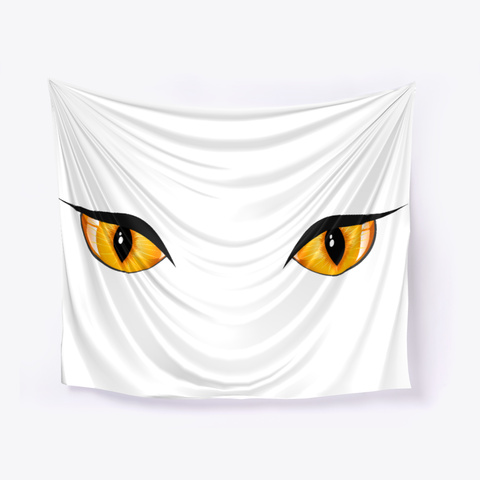Eyes Watching You White T-Shirt Front