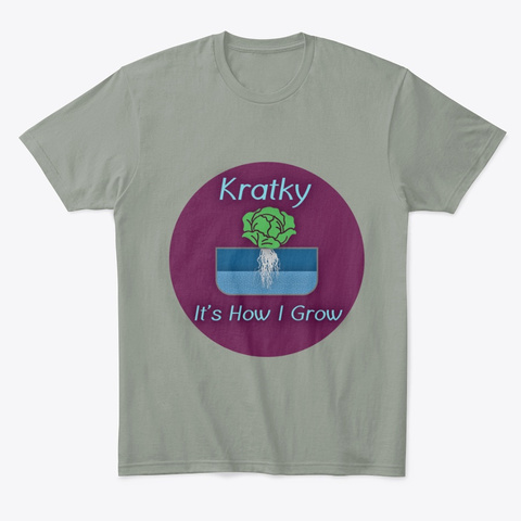 Kratky   It's How I Grow Grey T-Shirt Front