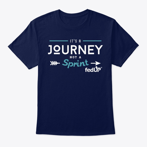 It's A Journey Not A Sprint Arrow