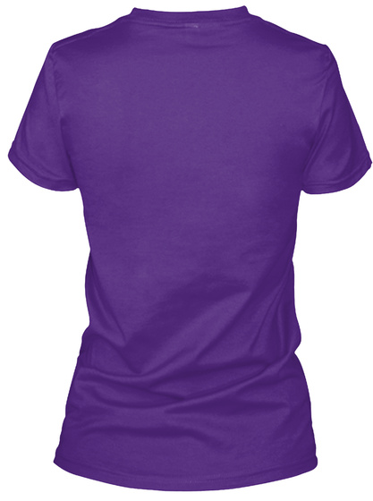 Sharp Sticks And Alot Of Balls Purple T-Shirt Back