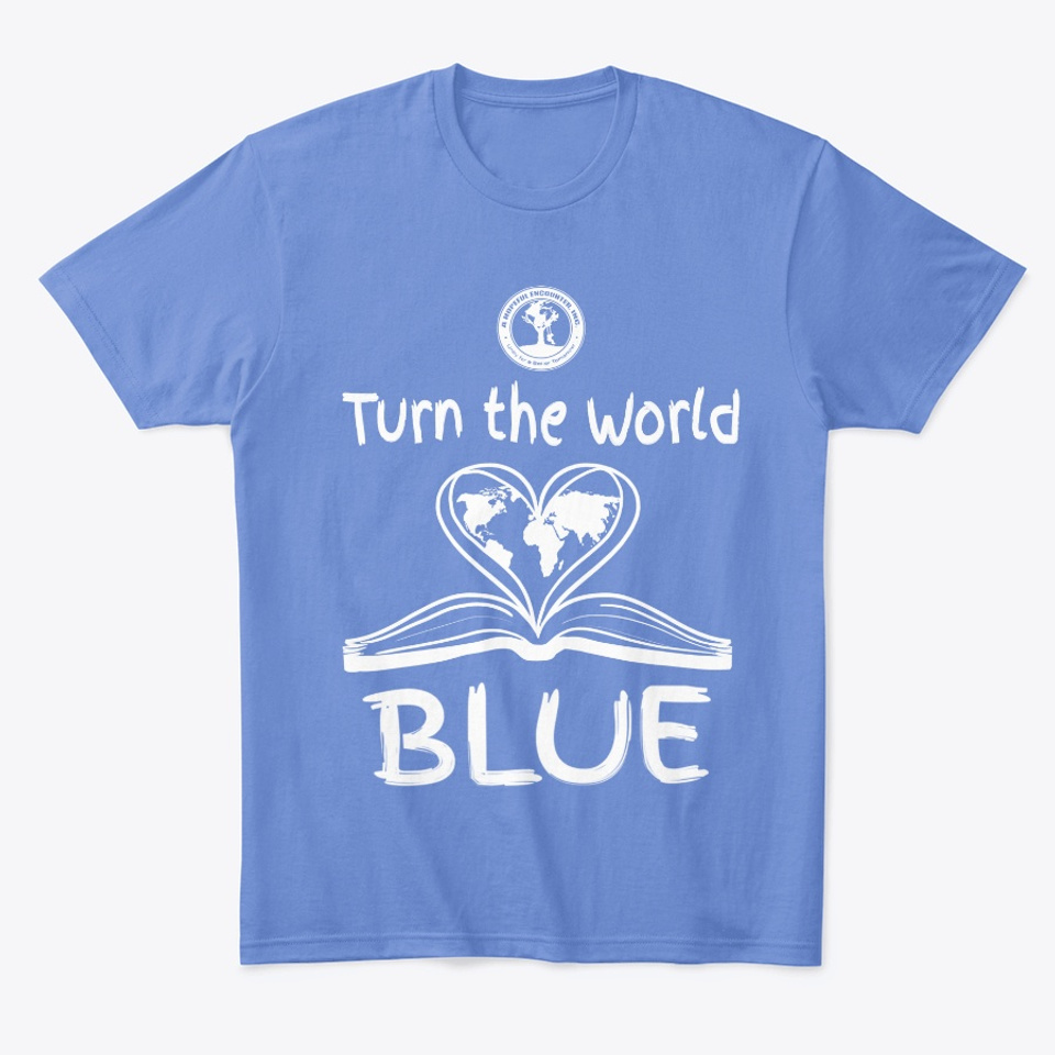Turn The World Blue Products from A Hopeful Encounter