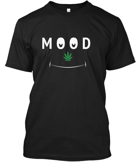 Mood Black T-Shirt Front