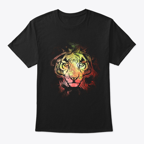 Lion Tribe Neon Color King Leo Animal