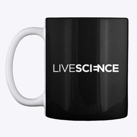 Live Science Logo Black T-Shirt Front