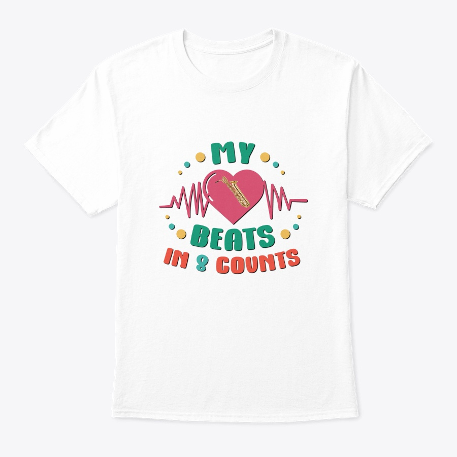[$15+] My Heart Beats - Bari Sax Unisex Tshirt