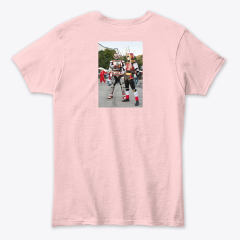 Camisa Jaspin Vs Jiraya Light Pink T-Shirt Back