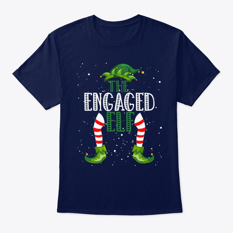 Engaged Elf Christmas Pajama T-shirt