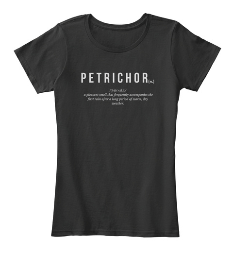 Petrichor ~ For Rain Lover Unisex Tshirt
