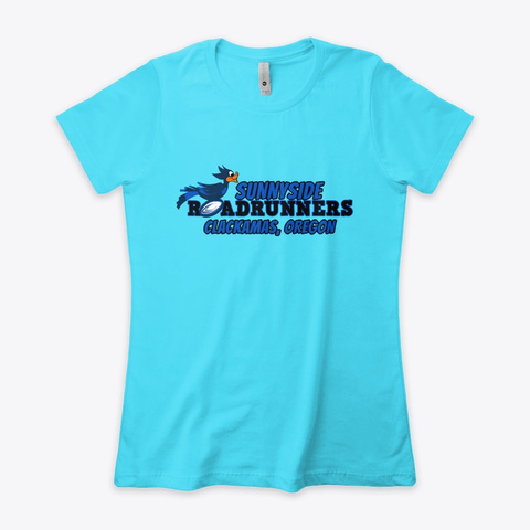 Women's Tee Tahiti Blue  T-Shirt Front