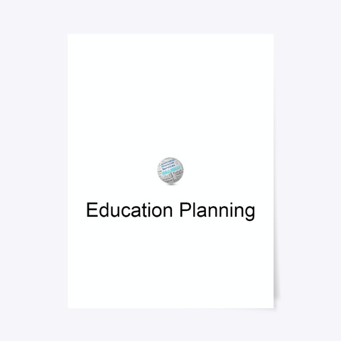 Education Planning Standard T-Shirt Front