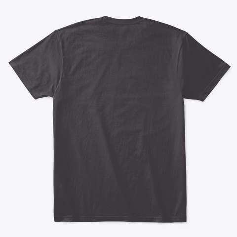 Faster Heathered Charcoal  T-Shirt Back