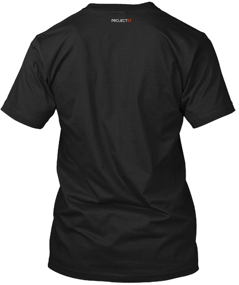 Project 57 Black T-Shirt Back