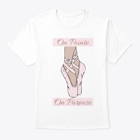 Limited Edition Ballet Tee White T-Shirt Front
