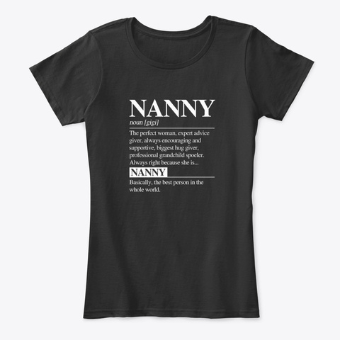 Nanny Definition Grandma Mother Day