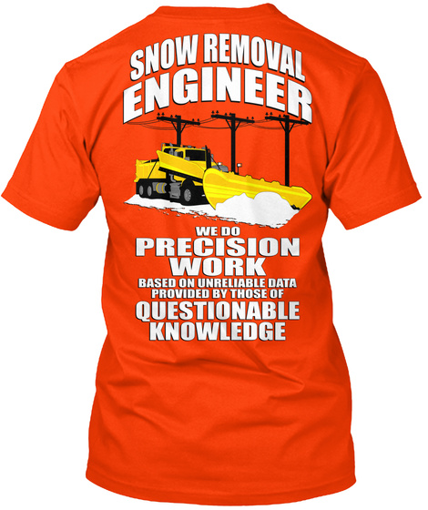 Snow Removal Engineer Dump Truck
