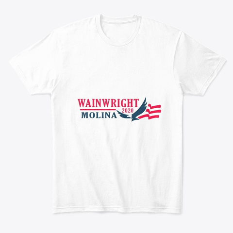 Wainwright Molina 2020 Shirt White áo T-Shirt Front