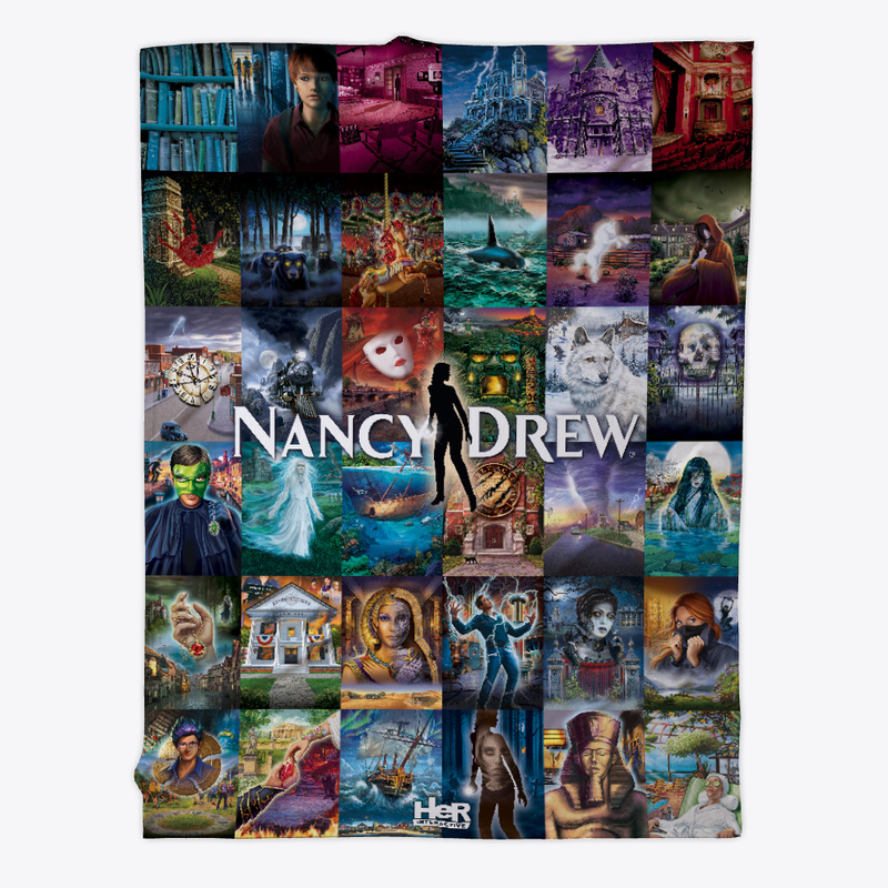 Nancy Drew All Games Blanket