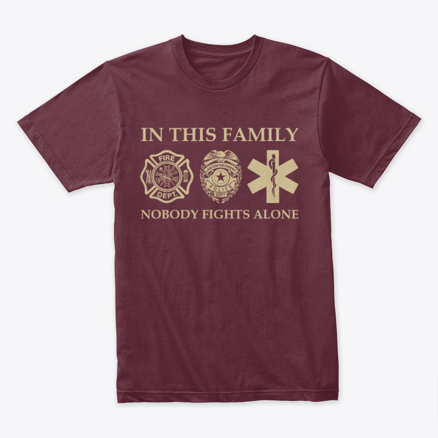 Firefighter Police EMS - In this Family Unisex Tshirt