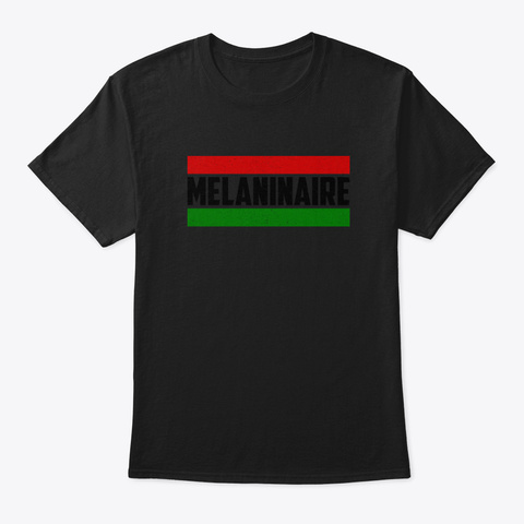 Melaninaire Zwegb Black T-Shirt Front