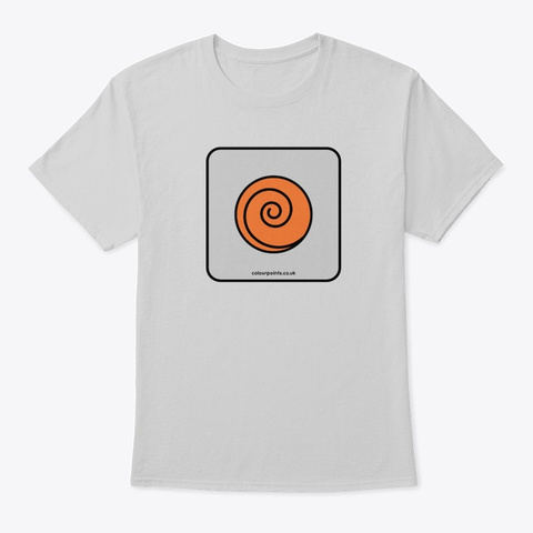 Lyme Regis T Shirt By Colour Points Light Steel T-Shirt Front
