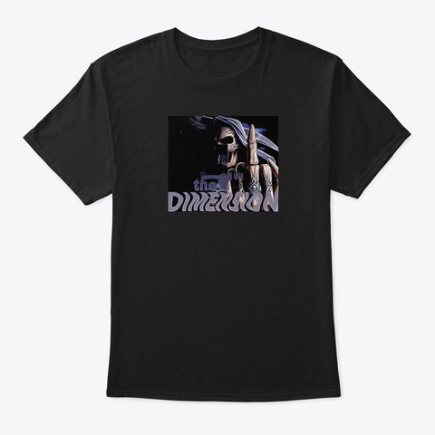 4th Dimension Black T-Shirt Front