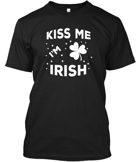 Kiss Me Im Irish St Patrick Day Shamrock