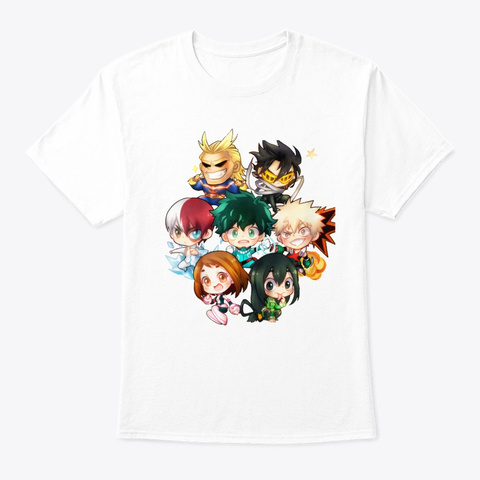 My Hero Academia Chibi Cute Team T-shirt