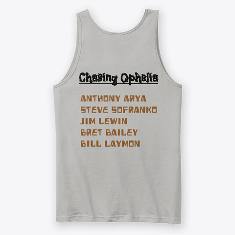 Tank Top: Chasing Ophelia Athletic Heather T-Shirt Back