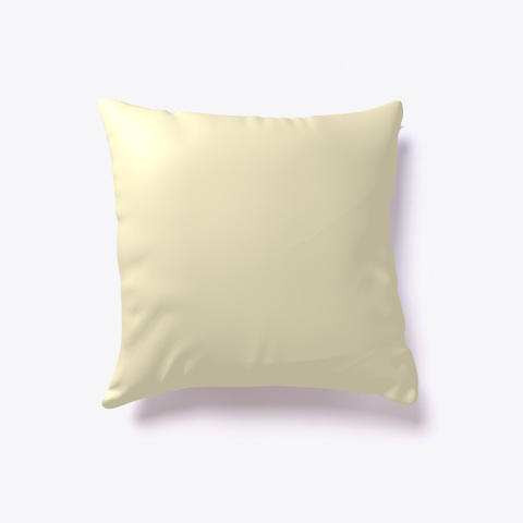 Remakable Specimens Throw Pillow Light Yellow T-Shirt Back