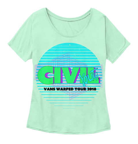 vans warped tour t shirt 2018