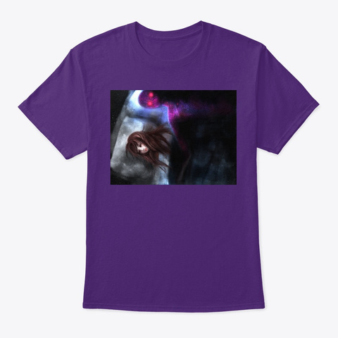 You Never Sleep Alone Purple T-Shirt Front