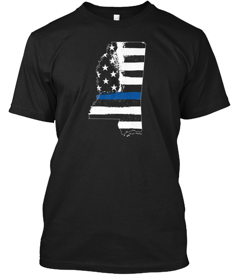 Mississippi   Ending Soon! Black T-Shirt Front