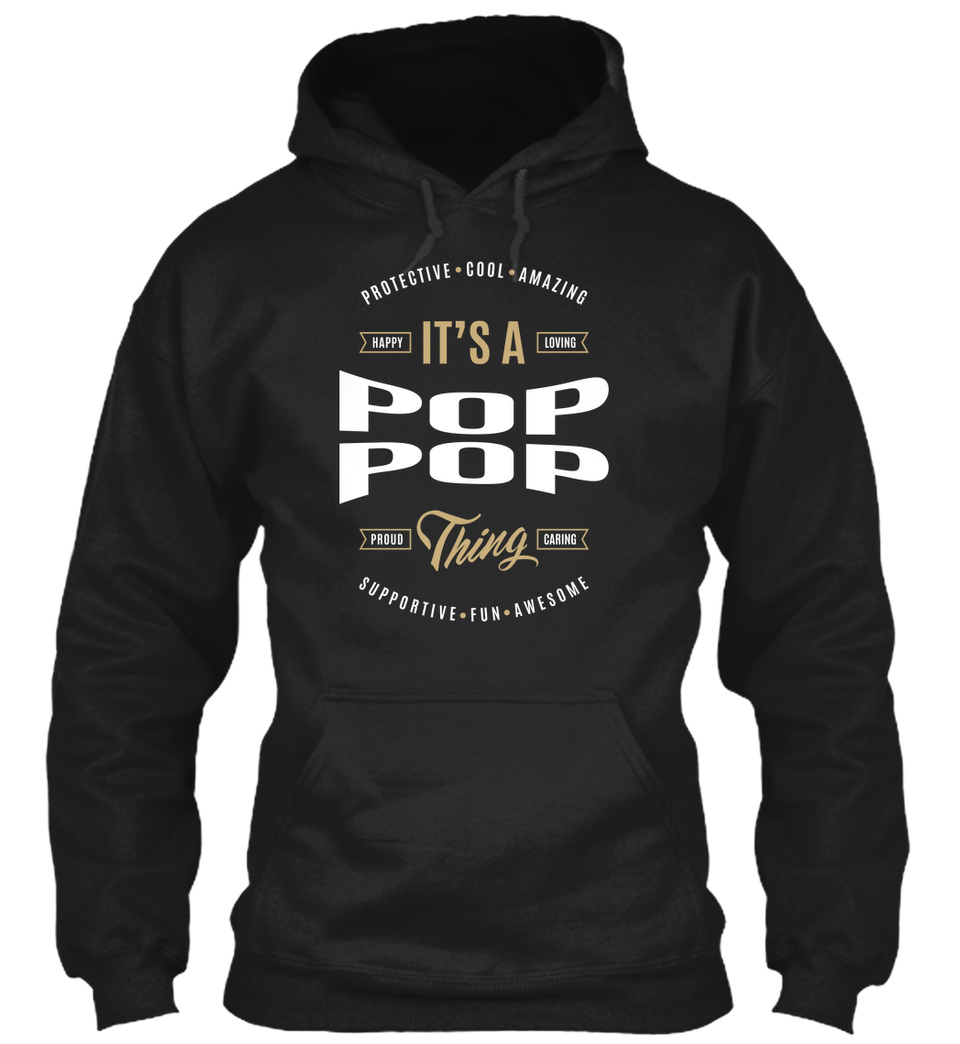 Funny Pop Pop Gift T-Shirt shopdoz Pop Pop Knows Everything Shirt