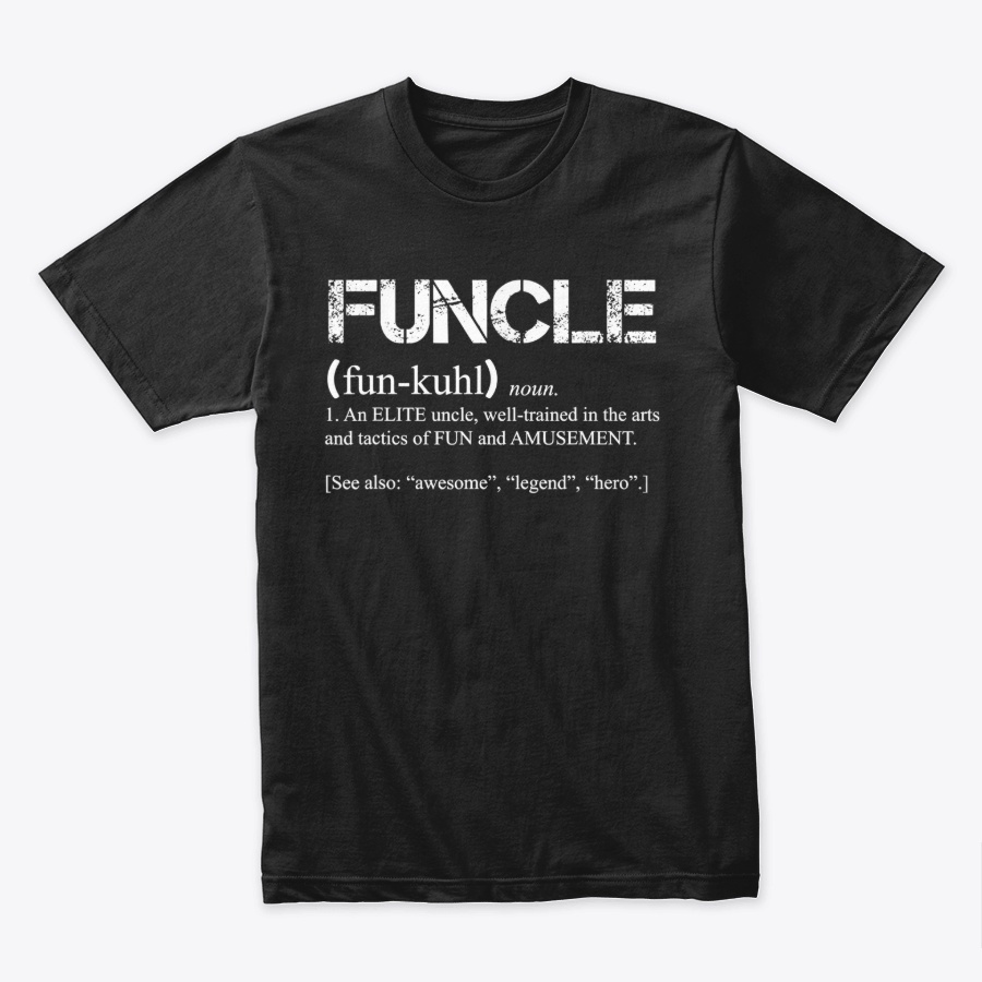 Mens Mens Funcle Definition Funny Gift Unisex Tshirt