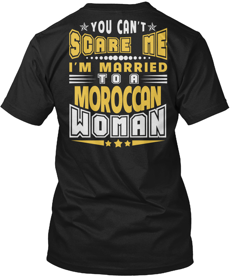 YOU CANT SCARE ME MOROCCAN WOMAN T-SHIRTS Unisex Tshirt