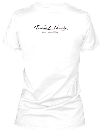 The Woman's Guide Tee White T-Shirt Back