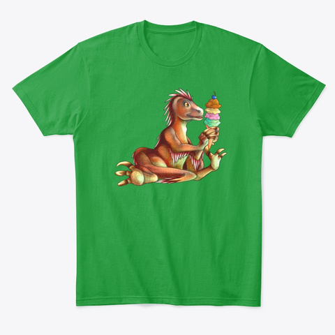 Raptor Cruiselines Kelly Green T-Shirt Front