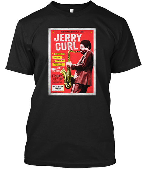 Jerry Curl Poster Tee