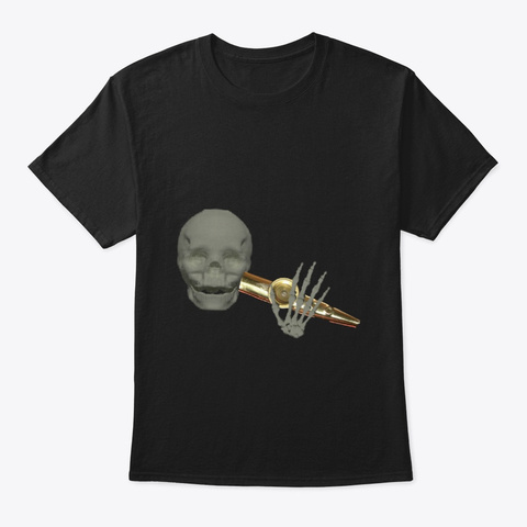 Kazoo Stuff   Spooktober   2019 Black T-Shirt Front