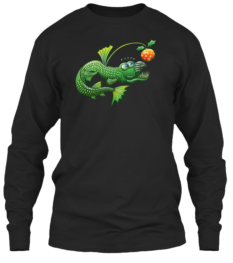 ABYSSAL ANGLER FISH WITH A CHRISTMAS BAL Unisex Tshirt