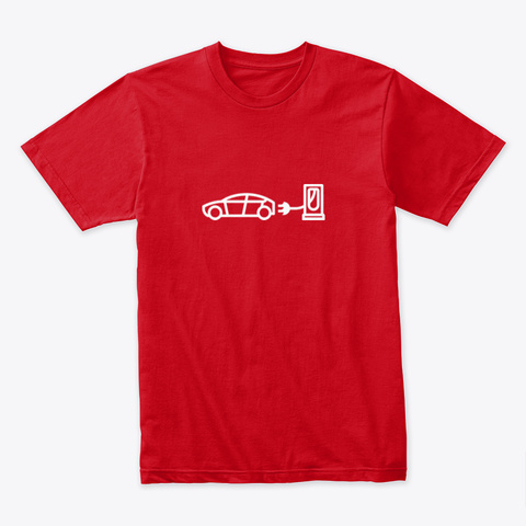 Electric ≡ 🤖 #Sfsf Red T-Shirt Front