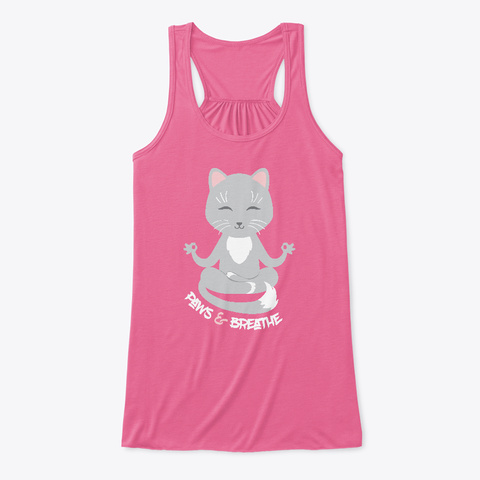 Paws And Breathe Grey Kitty Shirts